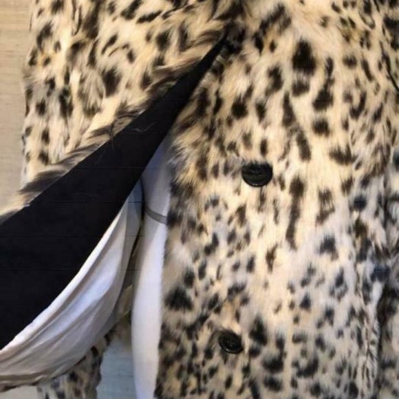 J.Crew $278 Cropped Faux Fur Coat in Snow J6148 - Picture 3 of 5